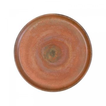 Tallrik flat Ø 22 cm Jupiter Röd