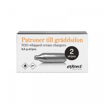 Patron till gräddsifon 8,5g, 2-pack