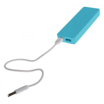 Power bank, turkos