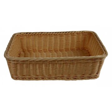 Brödkorg 38x29cm, brun